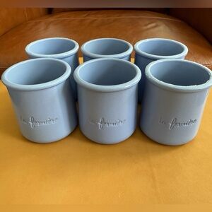 La Fermière clay pots 6 count